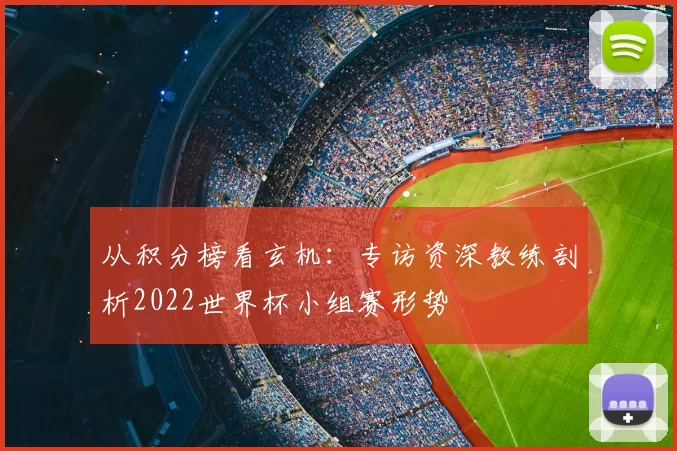 从积分榜看玄机:专访资深教练剖析2022世界杯小组赛形势