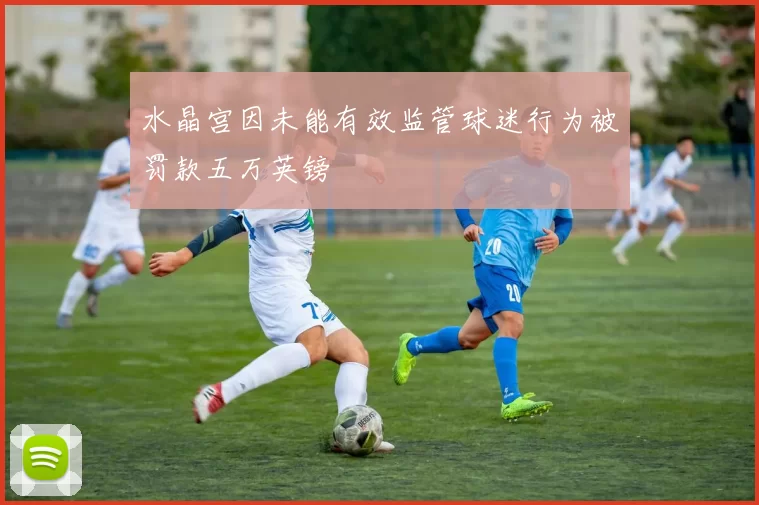 水晶宫因未能有效监管球迷行为被罚款五万英镑