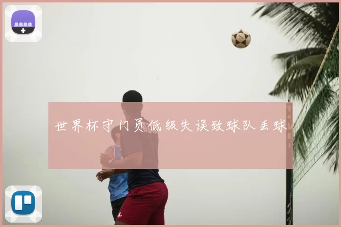 世界杯守门员低级失误致球队丢球