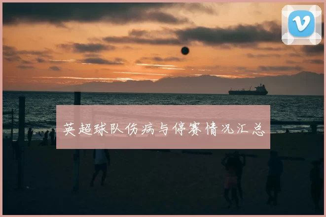 英超球队伤病与停赛情况汇总