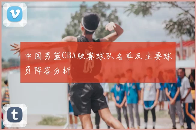 中国男篮CBA联赛球队名单及主要球员阵容分析